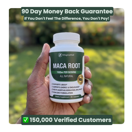 MagnaWell Maca Root: Balance Hormones And Libido